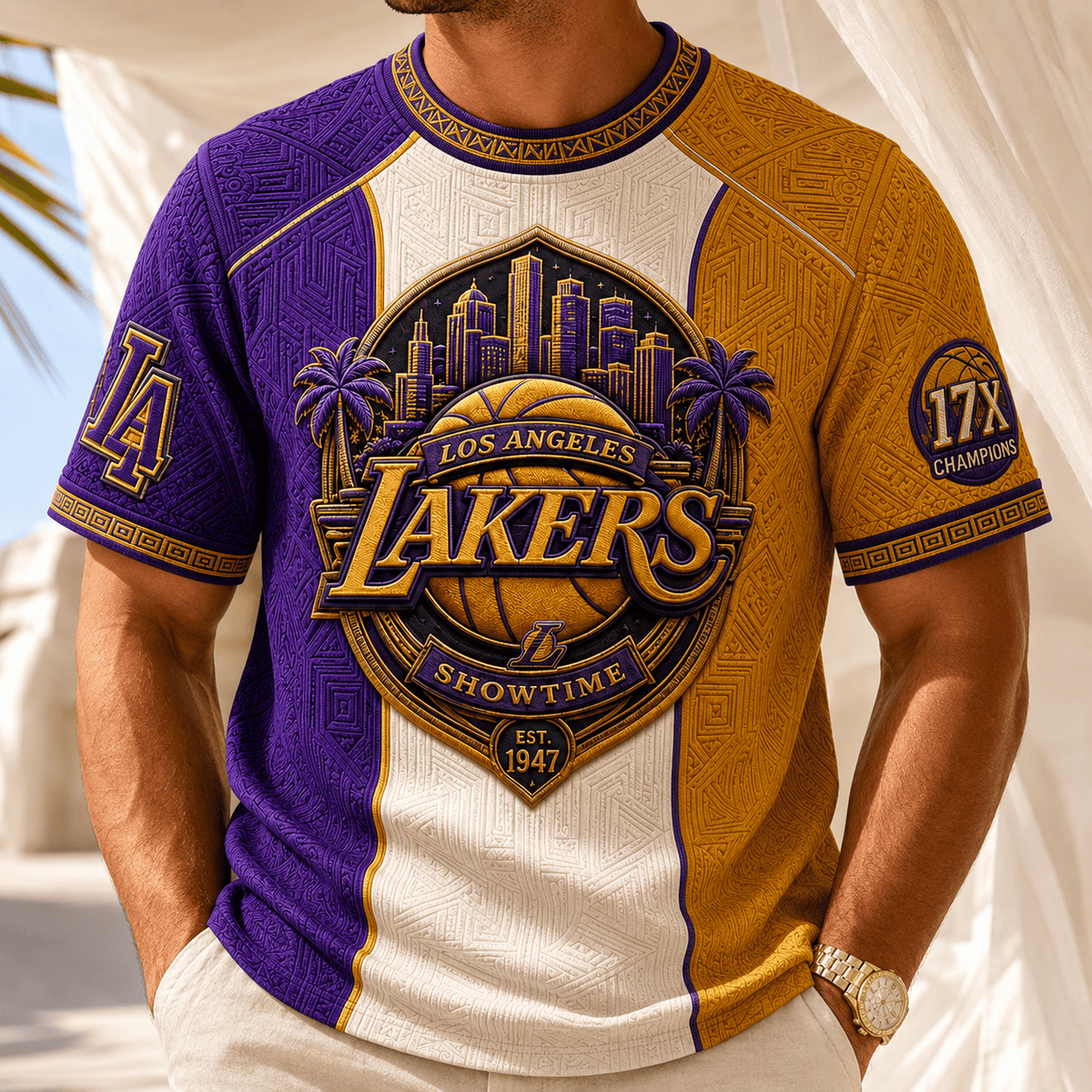 PREMIUM LAL 3D EMBOSS SHIRT TTNL